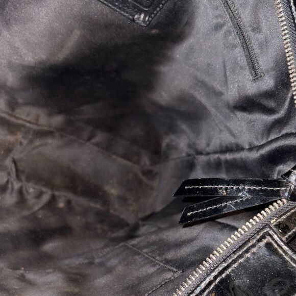 Coach Bag Purse Handbag High Gloss Patent Leather EW Shopper Tote Bag - Picture 15 of 16